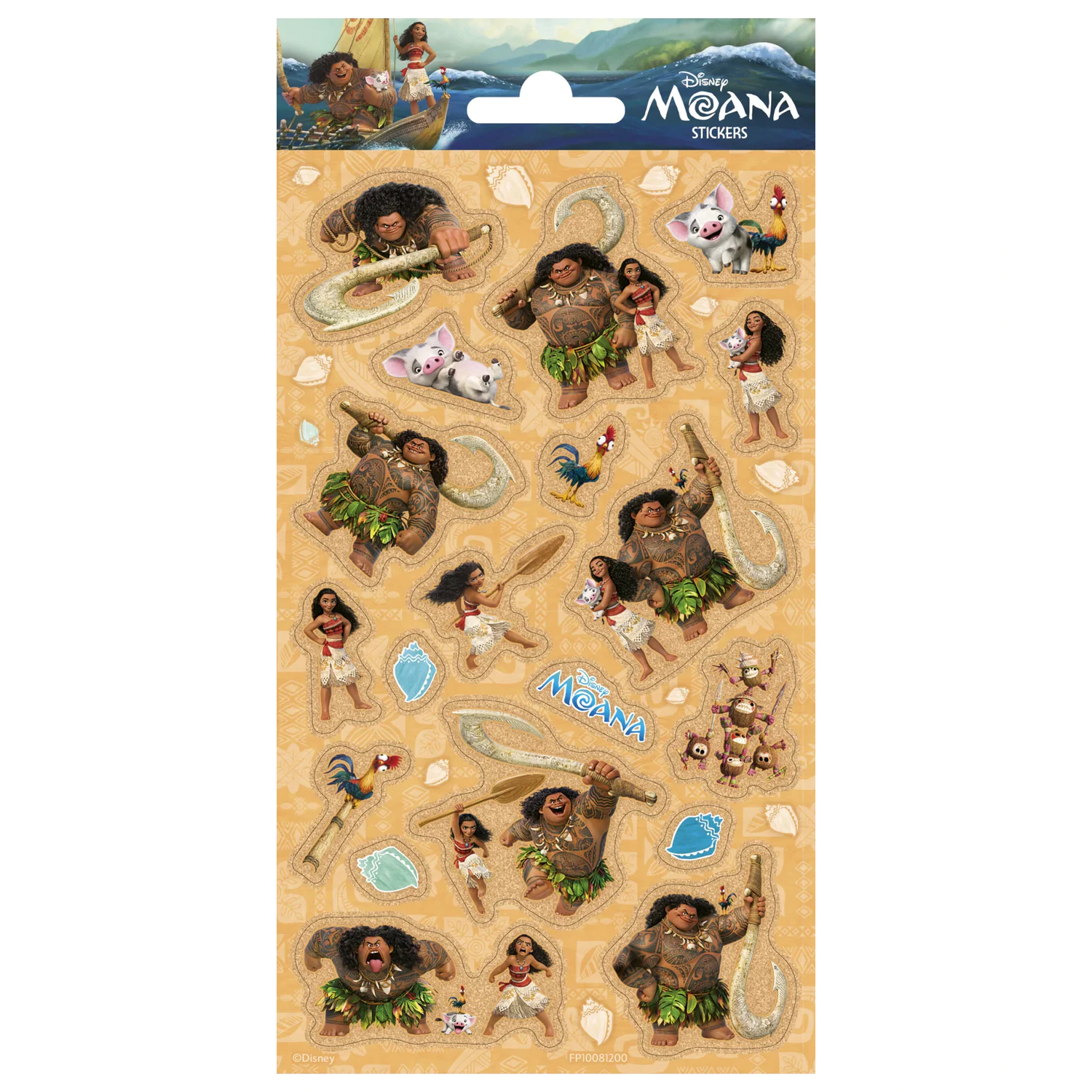 Disney Moana Ready Glitter Sticker poza produsului