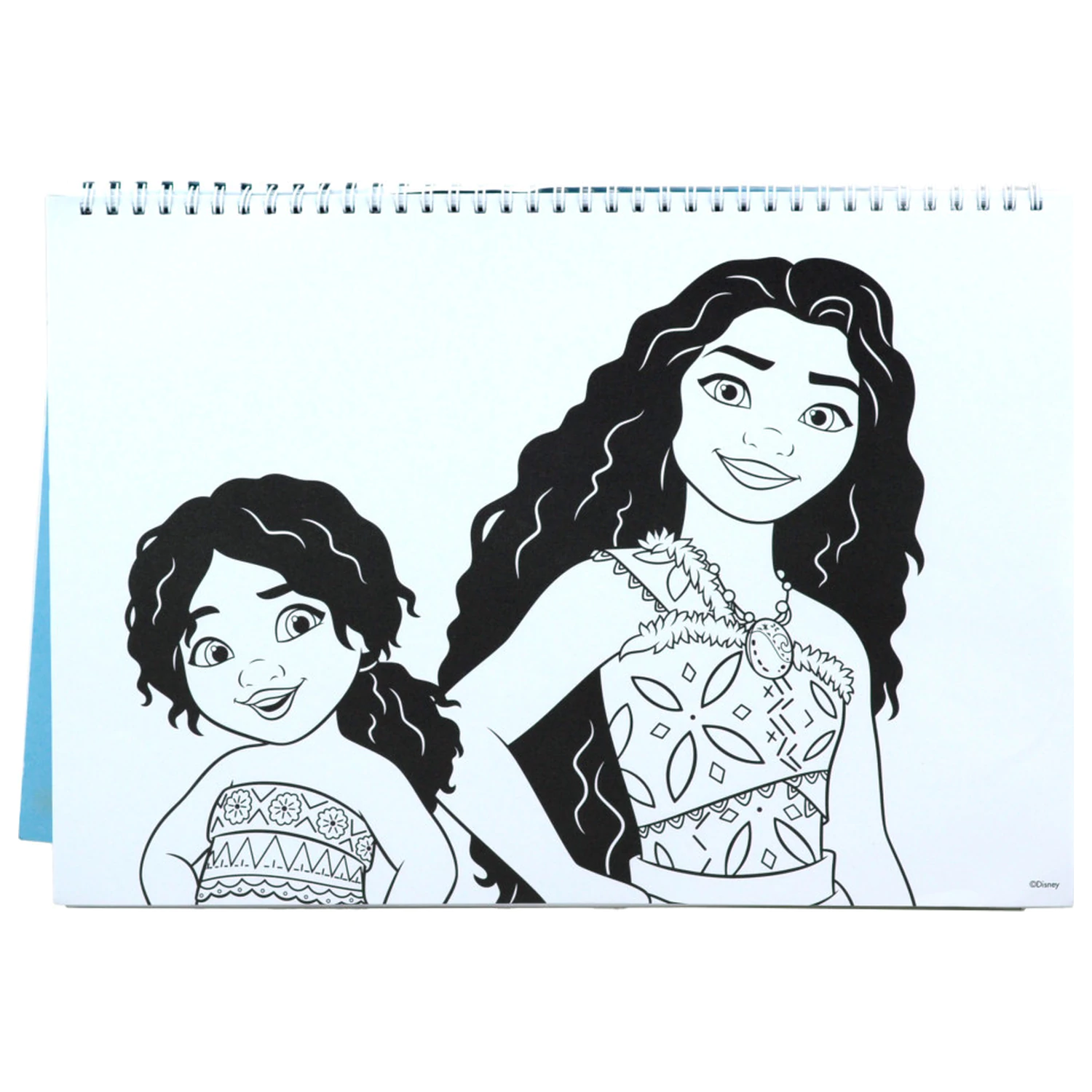 Disney Moana Together Again bloc de schite spiralat A4, 40 de pagini cu autocolante poza produsului