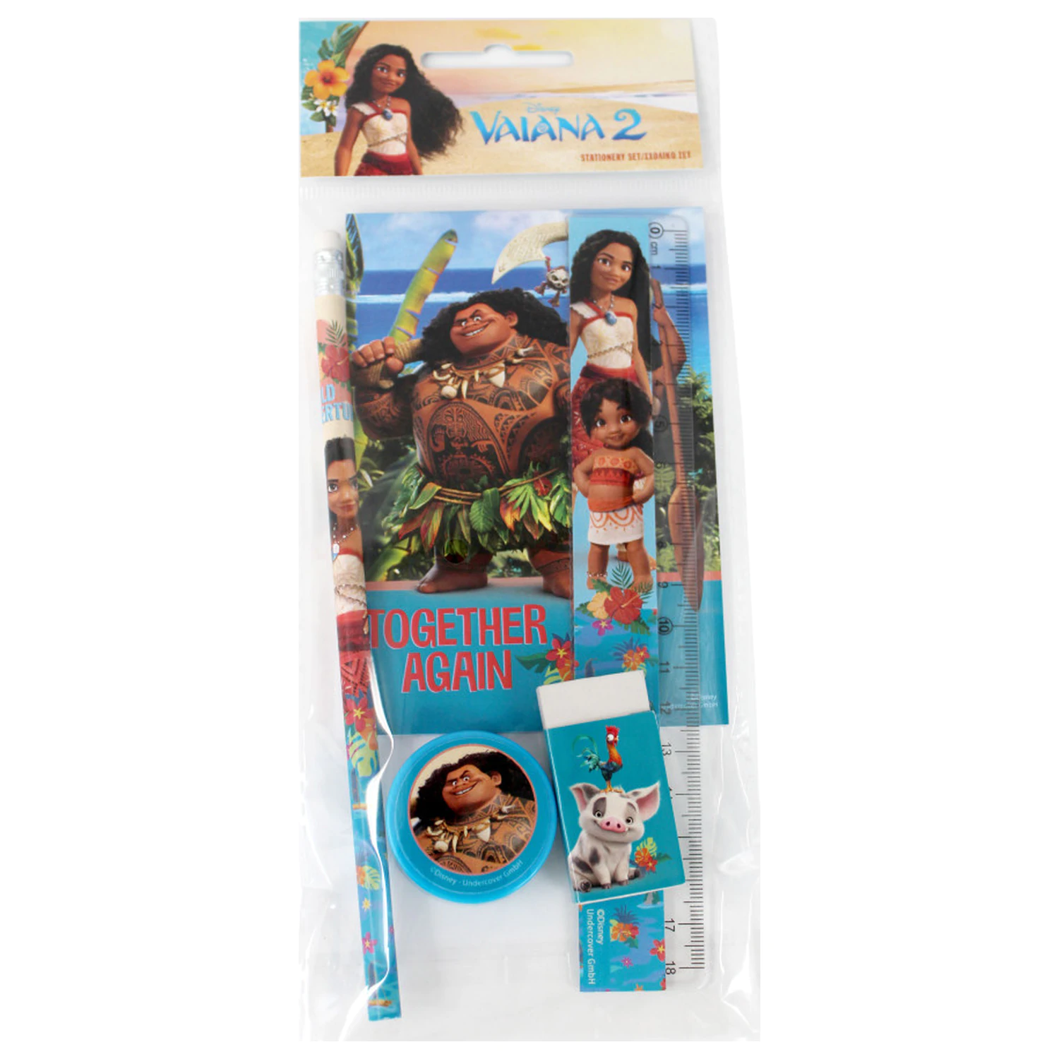 Disney Moana Together Again Set Papetarie 5 piese poza produsului