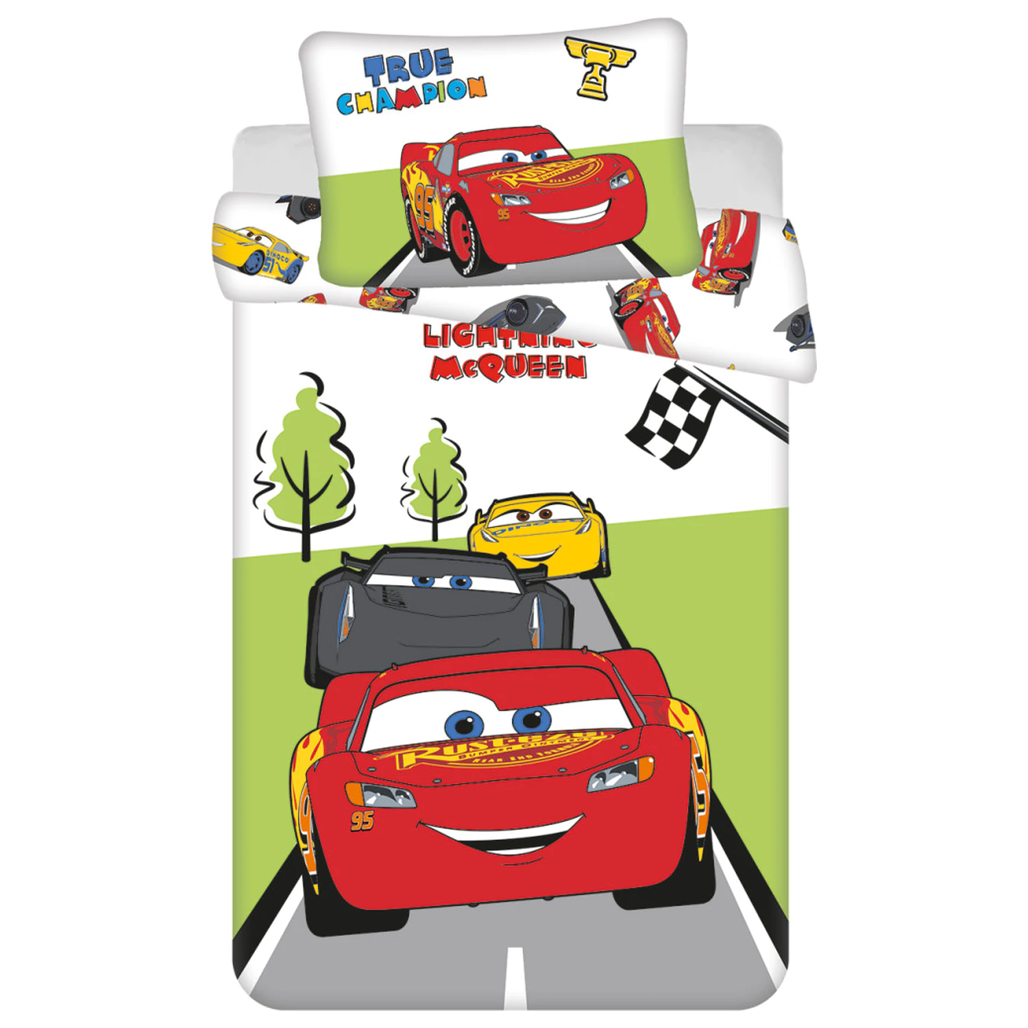 Husă de pilotă pentru copii Disney Cars Champion, pentru bebeluși și preșcolari poza produsului