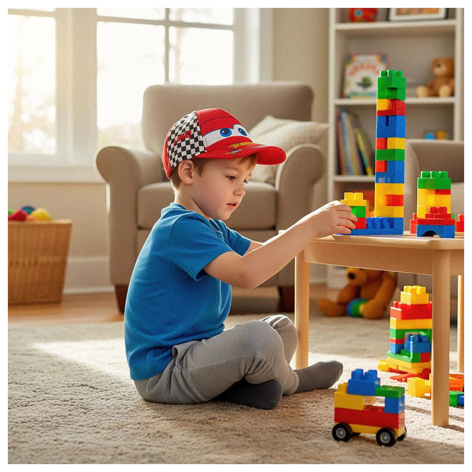 Disney Cars Eyes șapcă de baseball pentru copii de 53 cm poza produsului