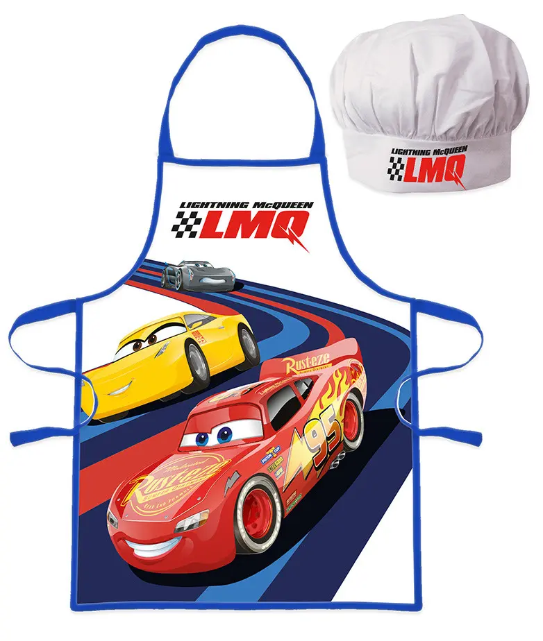 Disney Cars Șorț pentru copii Set de 2 piese poza produsului