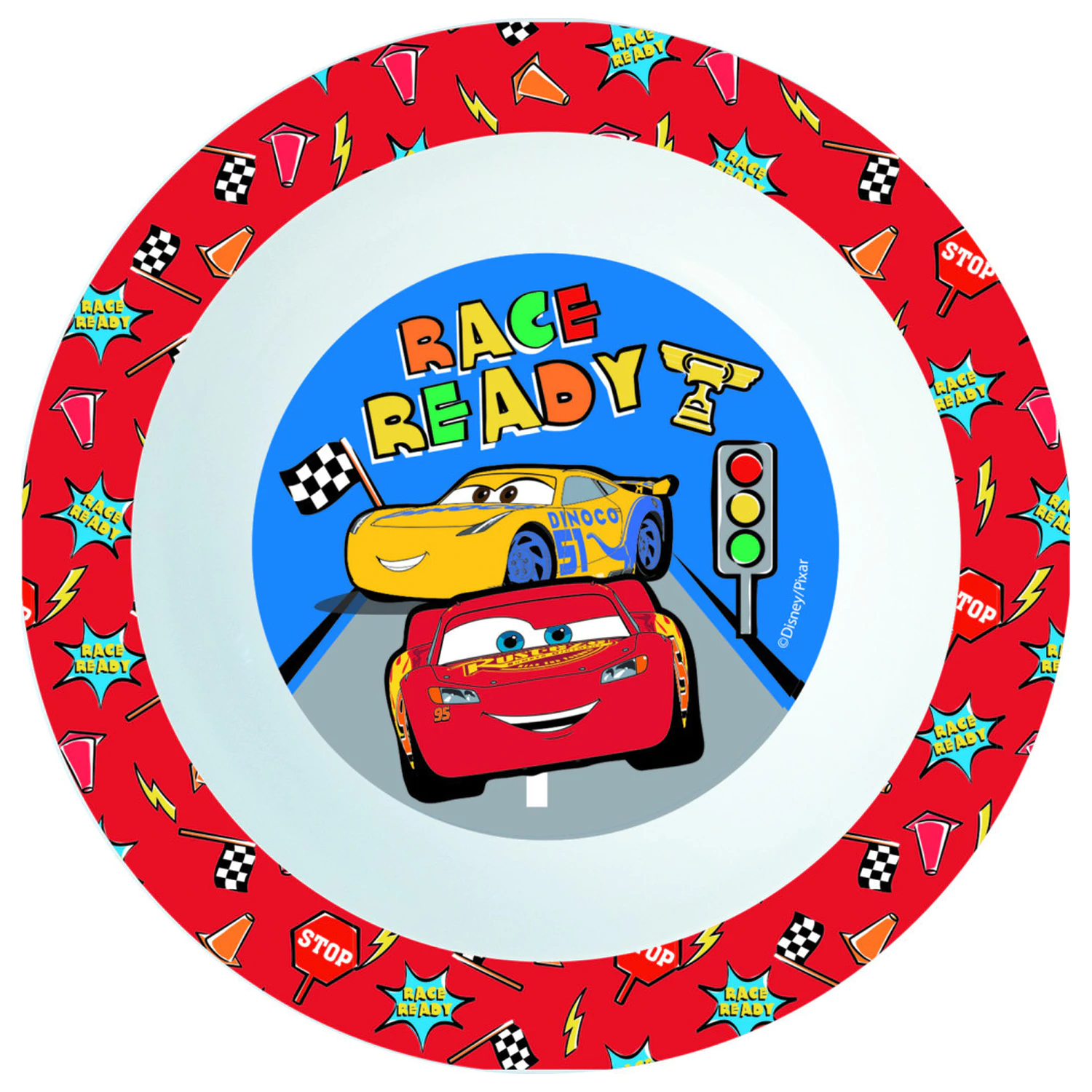 Disney Cars Lets Race micro farfurie adanca 16 cm poza produsului