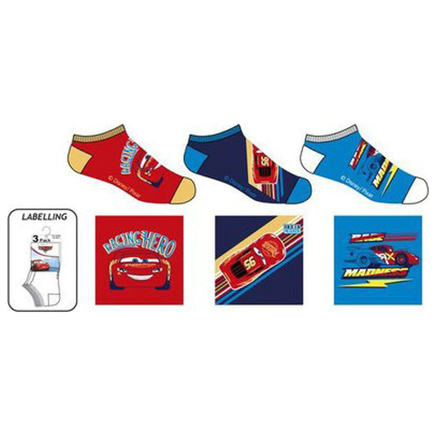 Disney Cars Madness Sosete Secret Copii 27/30 poza produsului