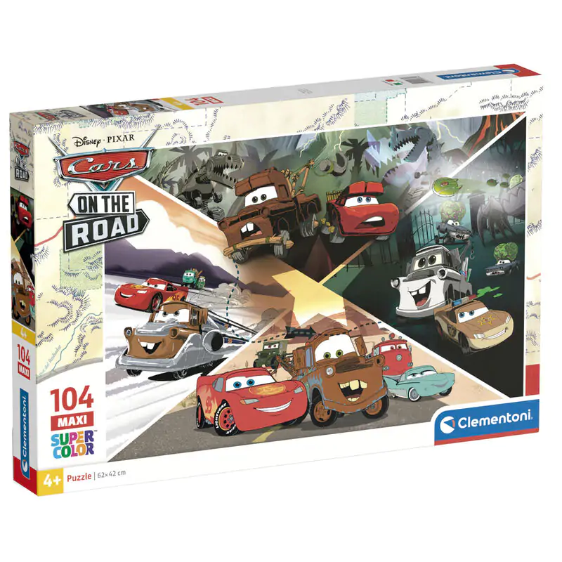 Disney Cars maxi puzzle 104 piese poza produsului