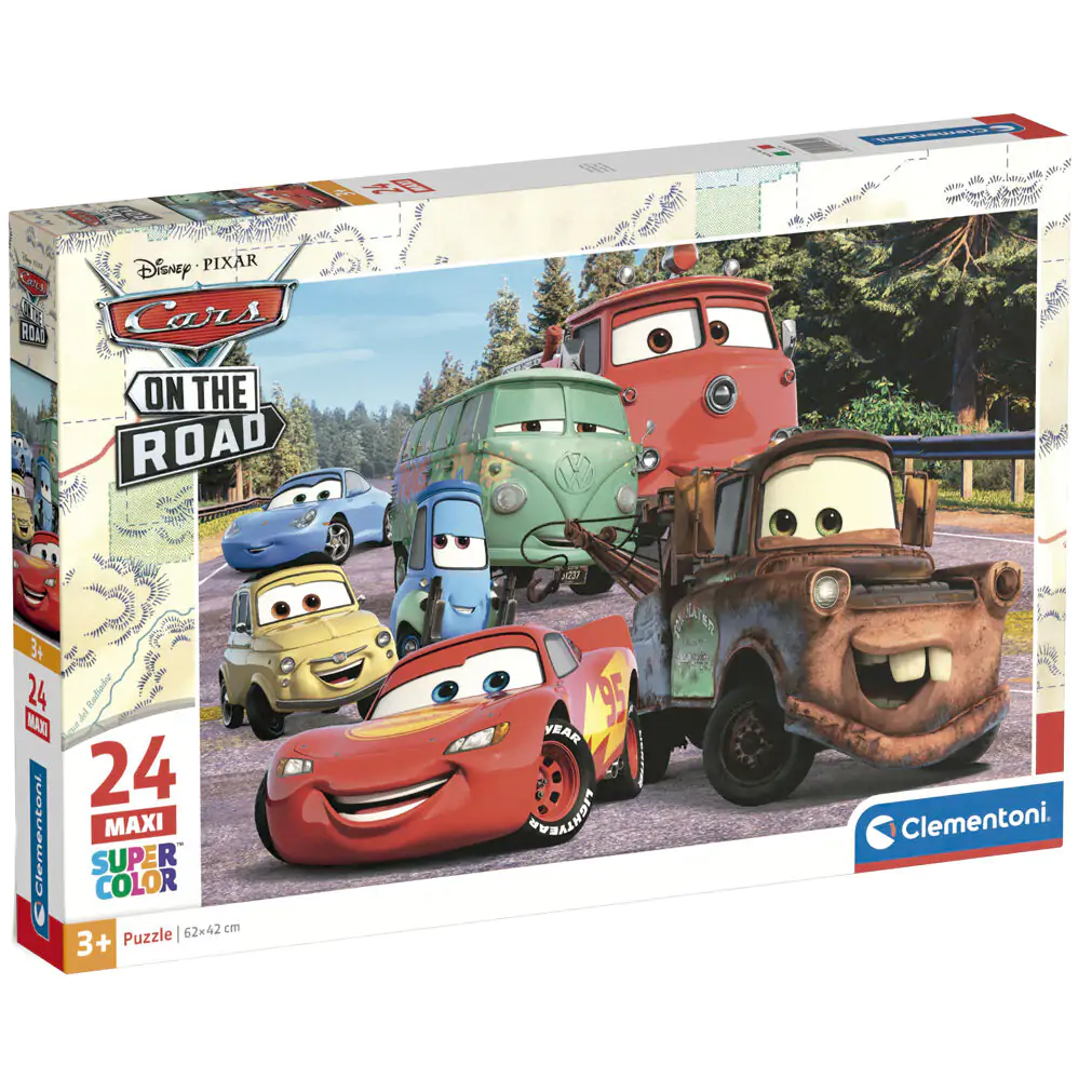 Disney Cars puzzle maxi 24 piese poza produsului