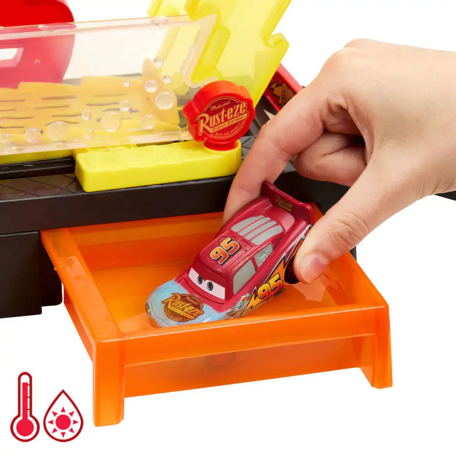 Disney Cars Race Ready Spălătorie Auto Playset poza produsului