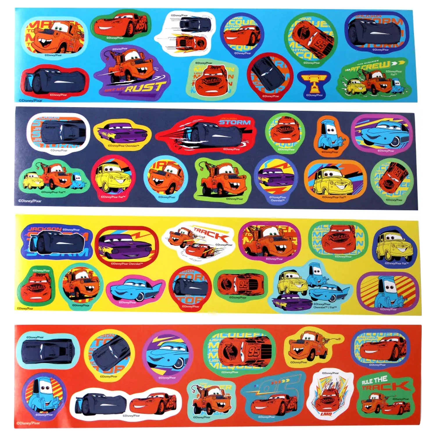 Disney Cars Ready Sticker Album cu 50 de stickere poza produsului