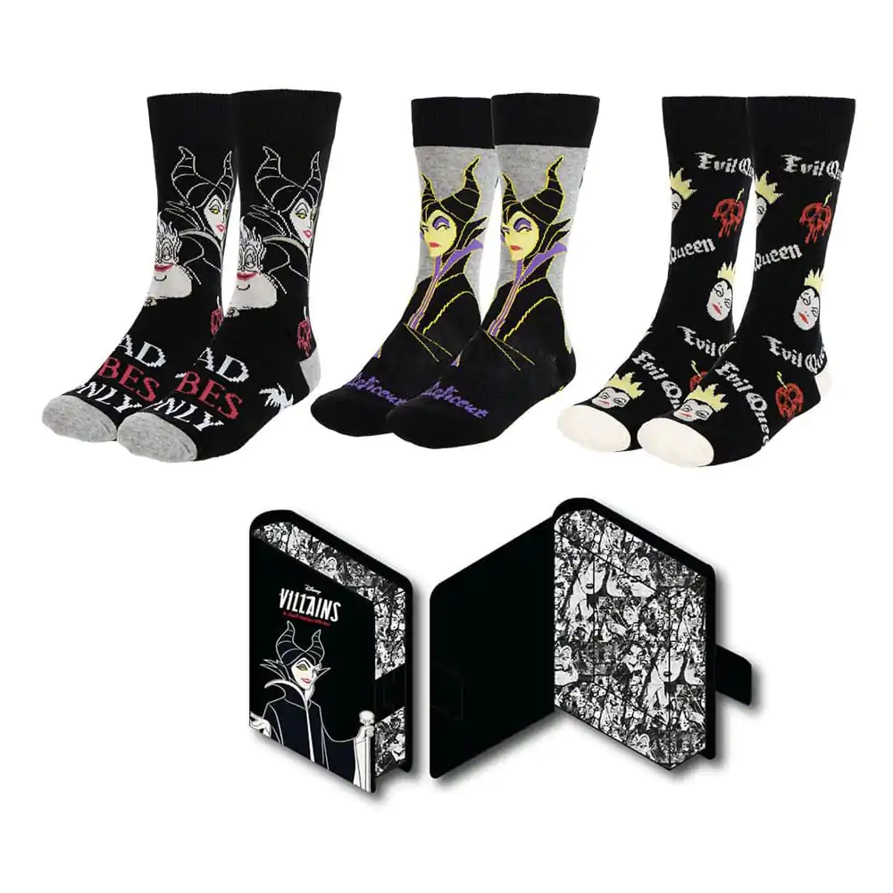 Șosete Disney Villains set de 3 perechi 36-43 poza produsului