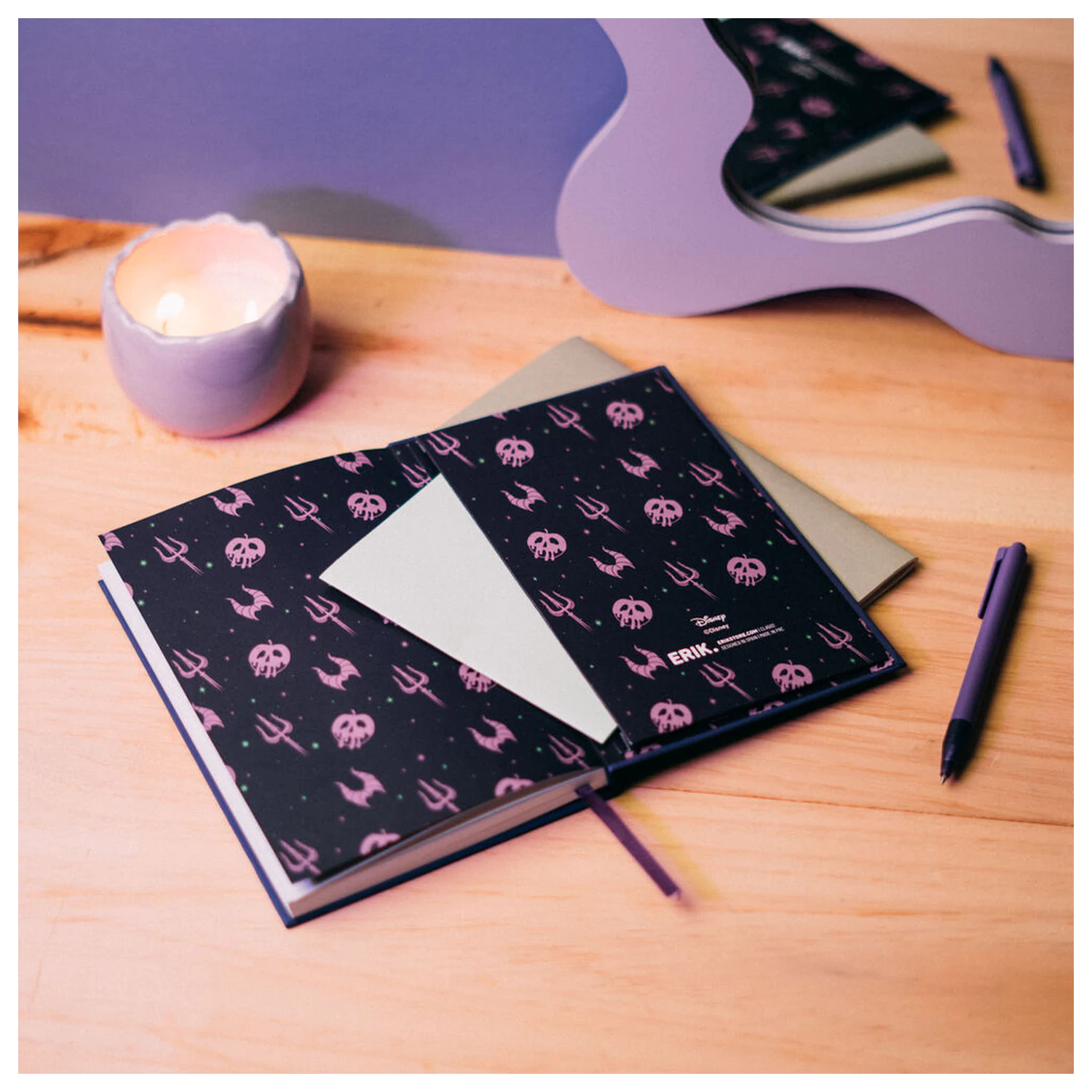 Disney Villains Caiet lenticular A5 poza produsului