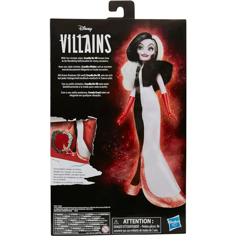 Disney Villains Cruella de Vil păpușă 28cm poza produsului