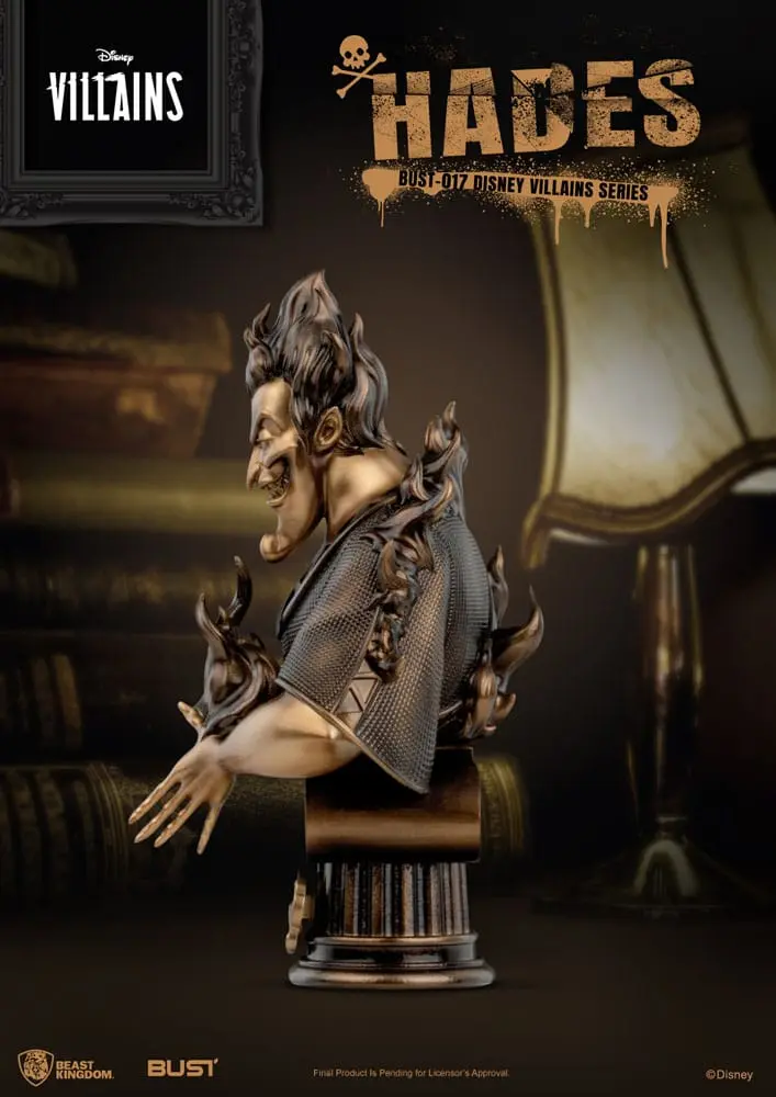 Disney Villains Series PVC Bust Hades 16 cm poza produsului