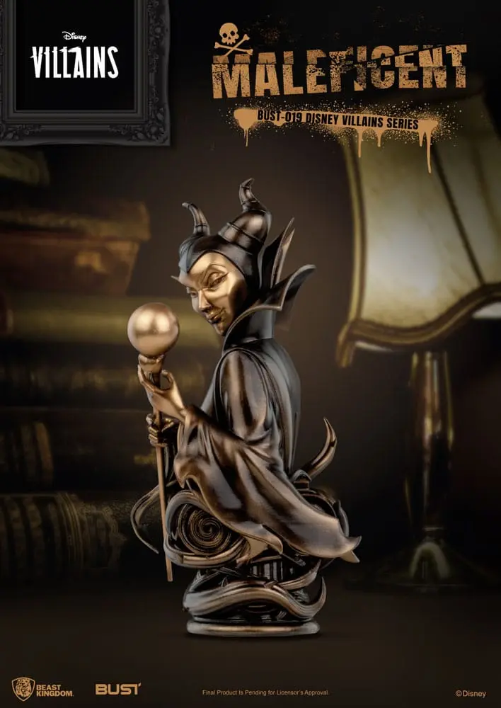 Disney Villains Series PVC Bust Maleficent 16 cm poza produsului