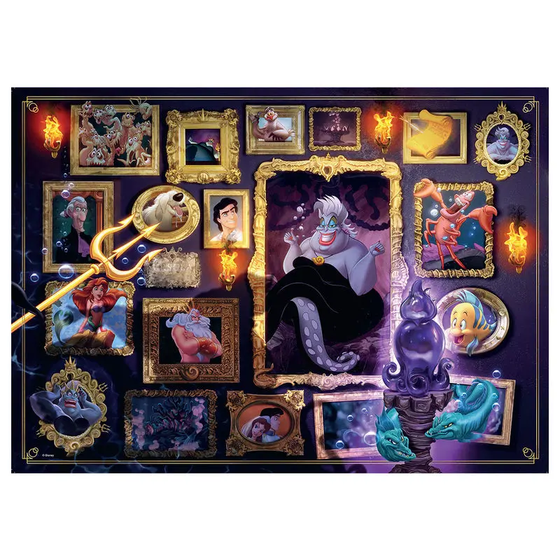 Disney Villainous Puzzle jigsaw Ursula (1000 piese) poza produsului