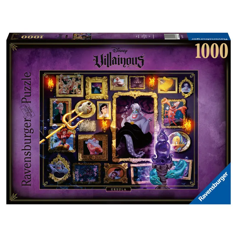 Disney Villainous Puzzle jigsaw Ursula (1000 piese) poza produsului