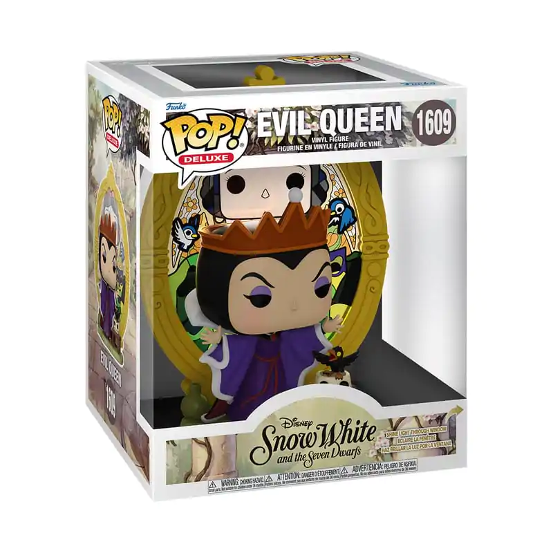 Disney Villians Funko POP! Figurina de vinil de lux Evil Queen(Glass) 9 cm poza produsului