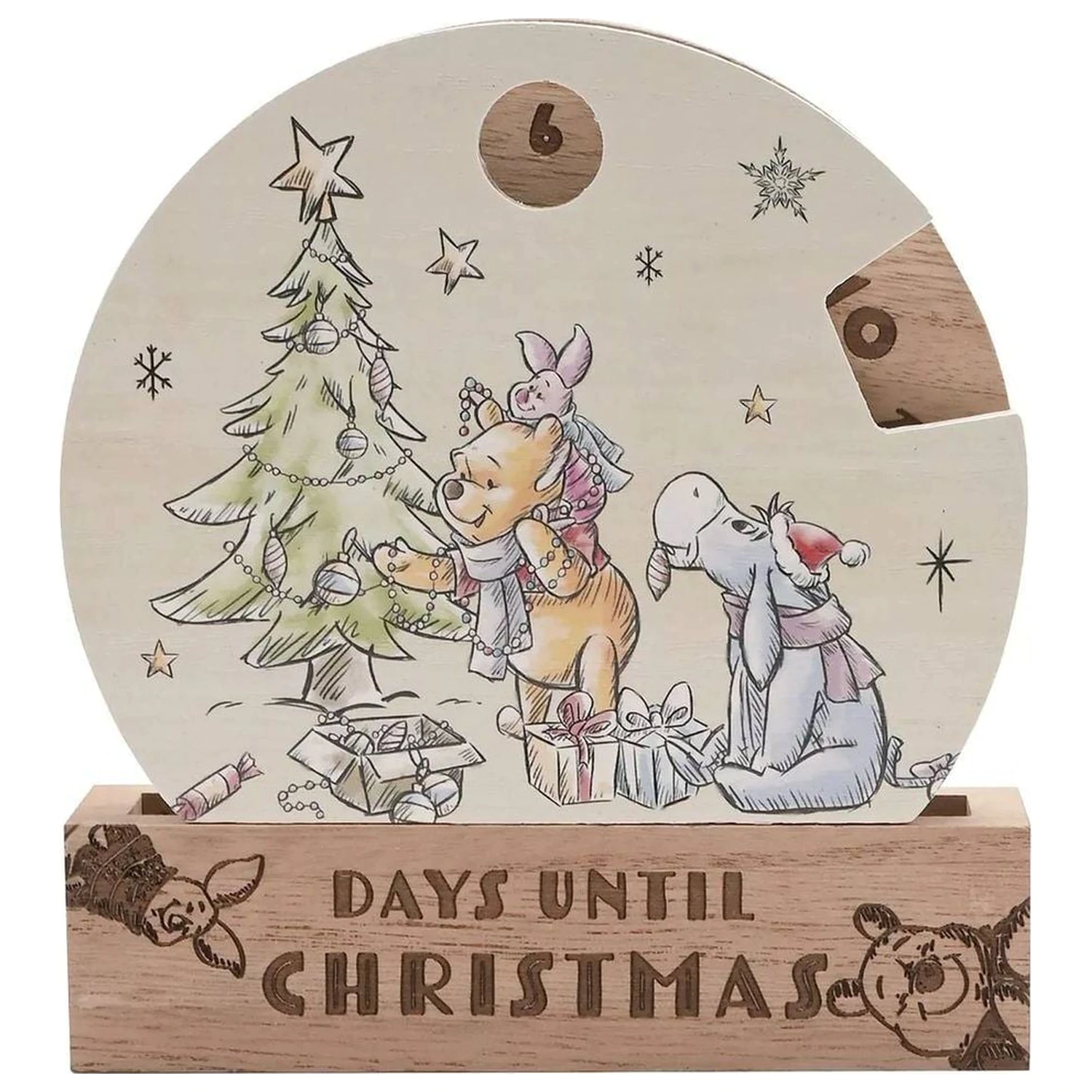Disney Winnie the Pooh Calendar numărătoare inversă Crăciun poza produsului