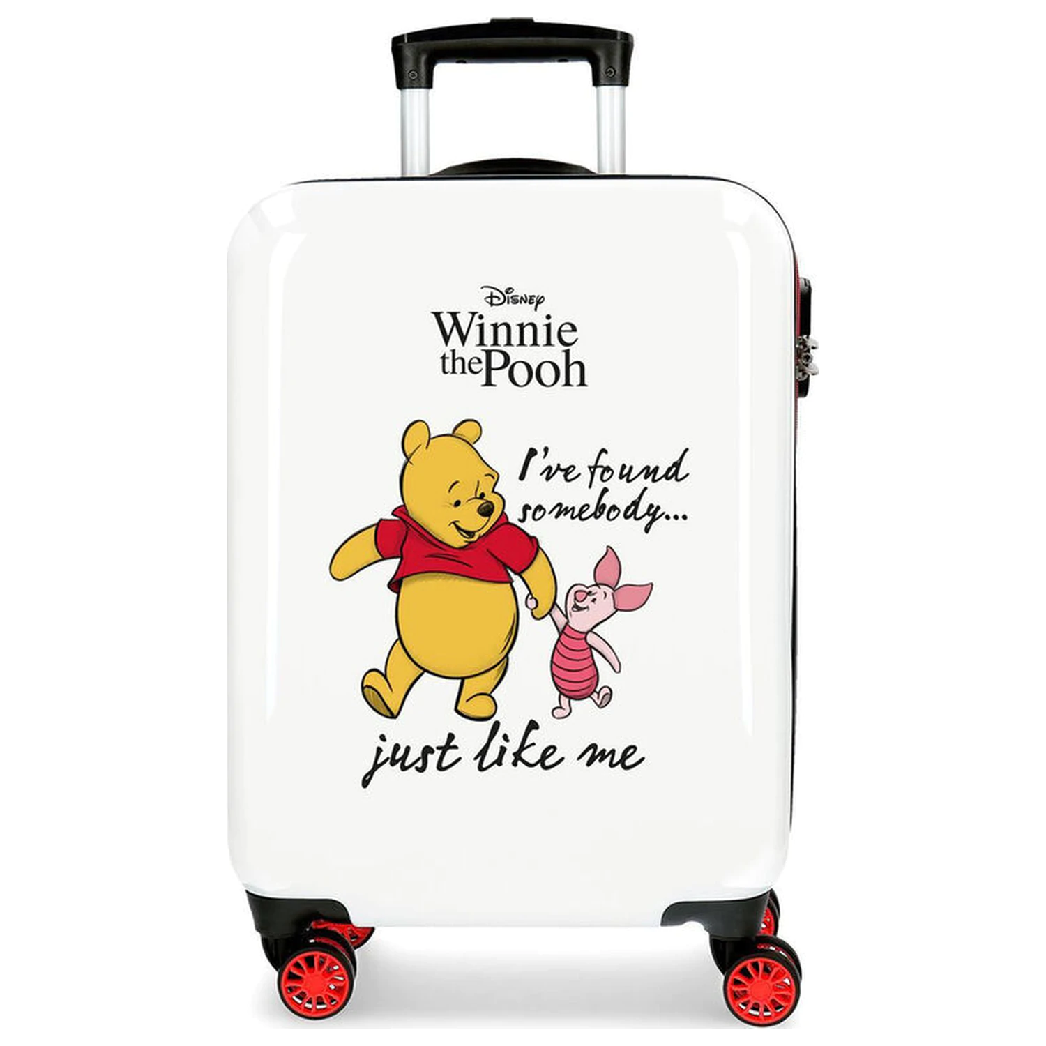 Disney Winnie The Pooh & Piglet ABS geamantan troler 55cm poza produsului