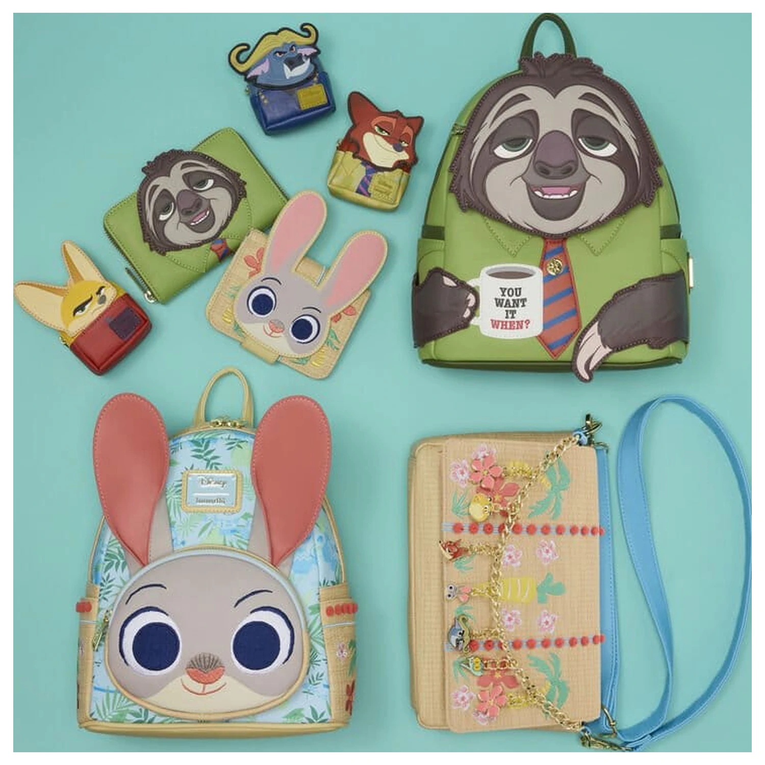 Geanta crossbody Disney by Loungefly Zootopia 2 poza produsului