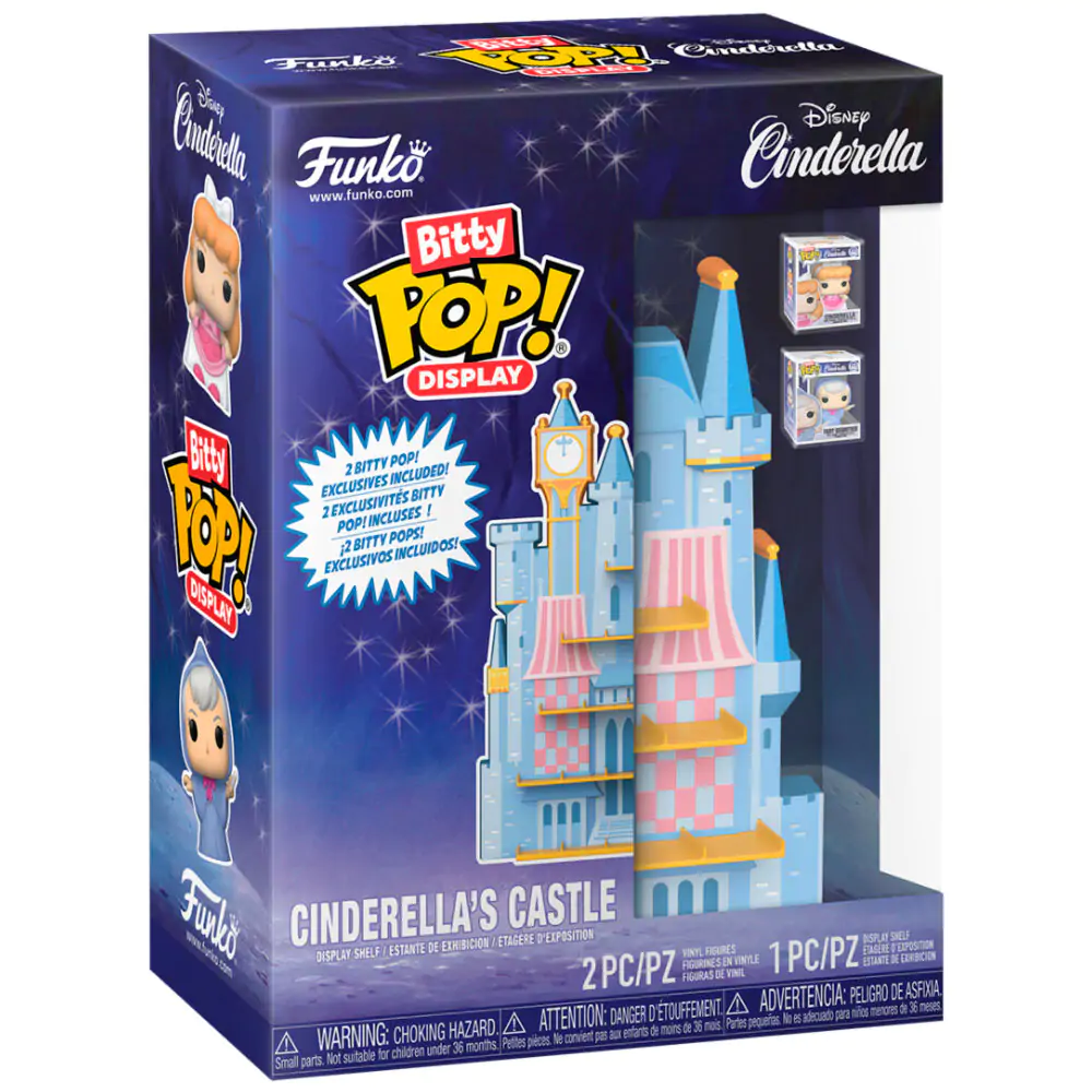 Display Bitty Funko POP Disney Cinderella's Castle poza produsului