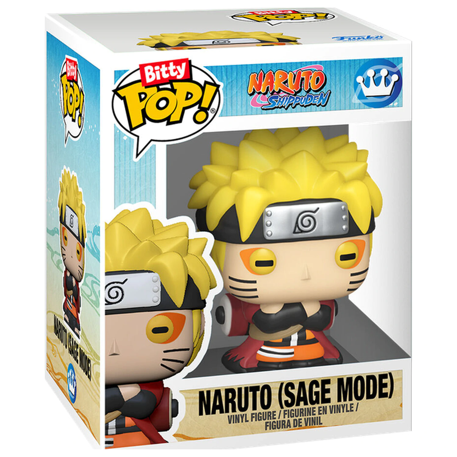 Display Bitty Funko POP Naruto Display Hidden Leaf poza produsului