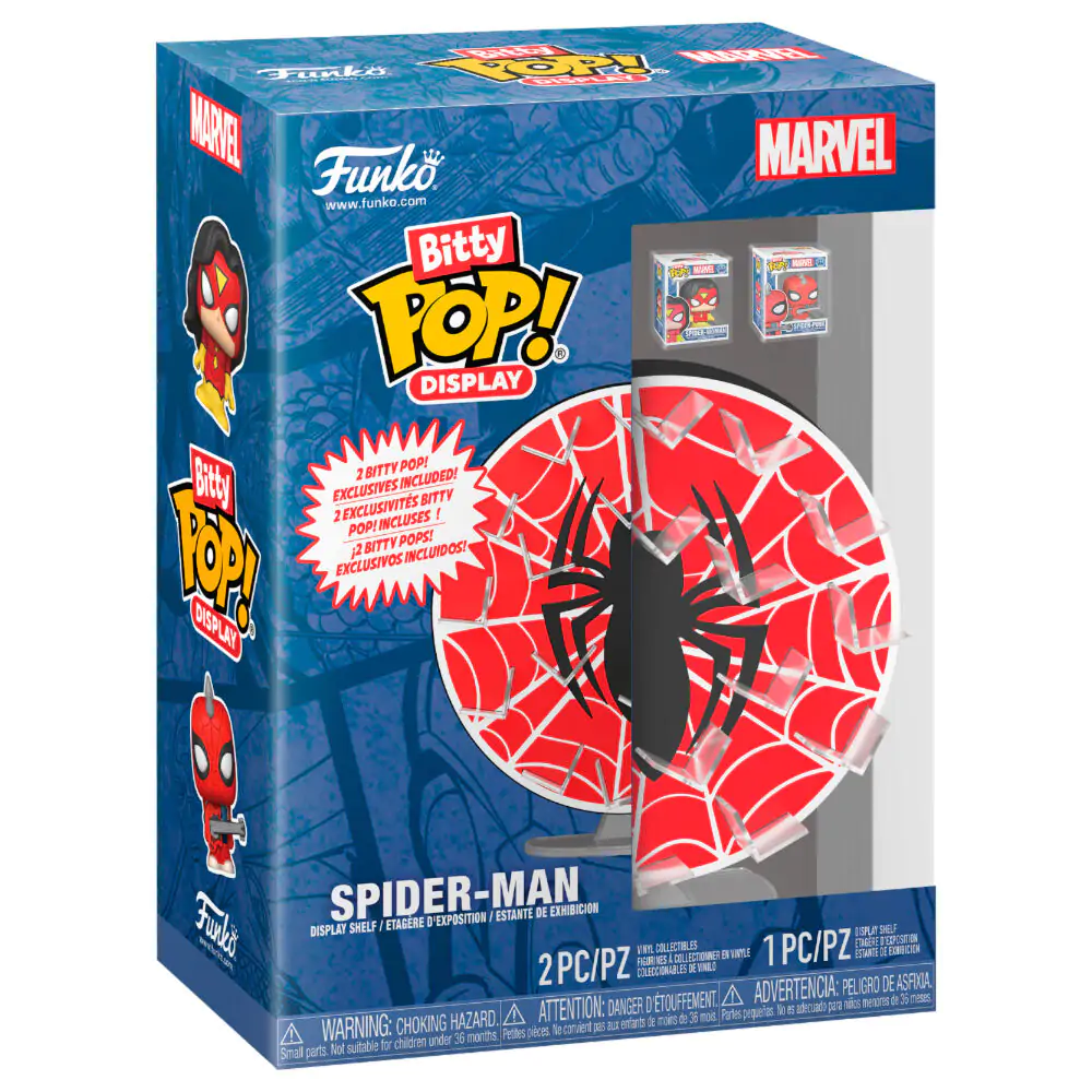 Display Bitty Funko POP Marvel Spider-Man WebAfișaj Bitty Funko POP Marvel Spider-Man Web poza produsului