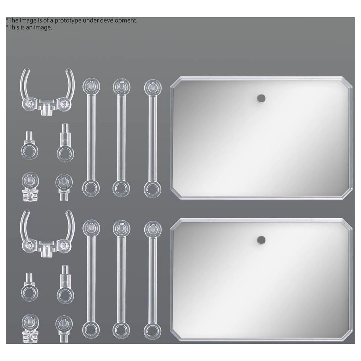 Stand de afisare Action Base 6 Clear cu autocolante tip oglinda poza produsului
