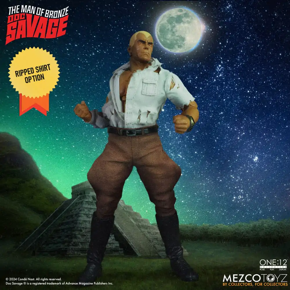 Figurină de Acțiune Doc Savage 1/12 Doc Savage Ediție Deluxe 18 cm poza produsului