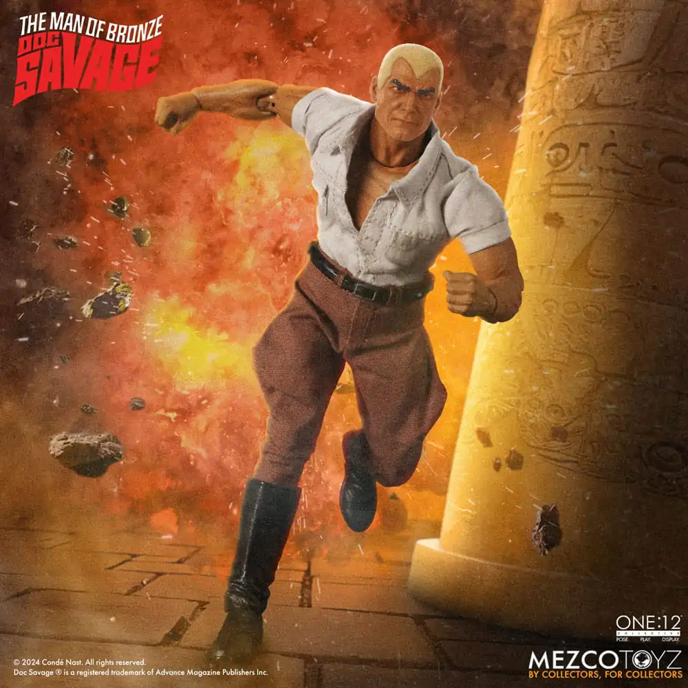 Figurină de Acțiune Doc Savage 1/12 Doc Savage Ediție Deluxe 18 cm poza produsului