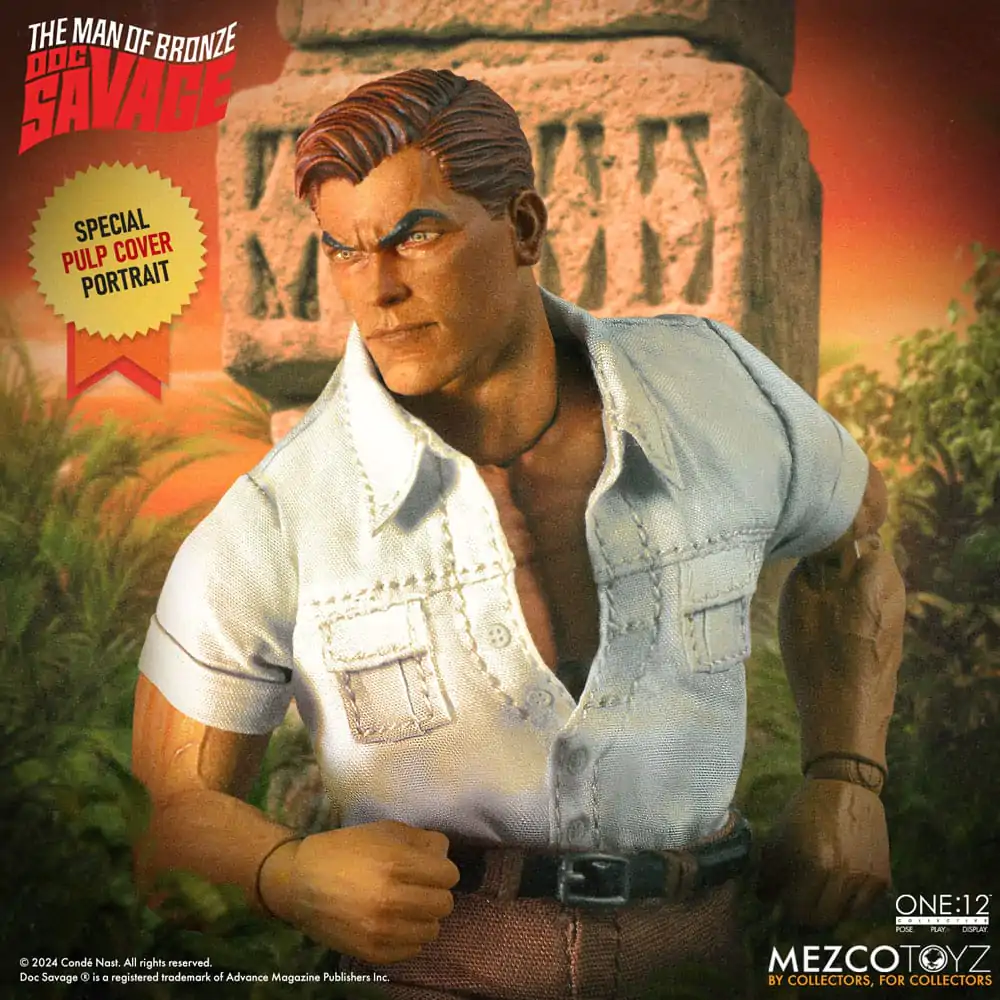 Figurină de Acțiune Doc Savage 1/12 Doc Savage Ediție Deluxe 18 cm poza produsului