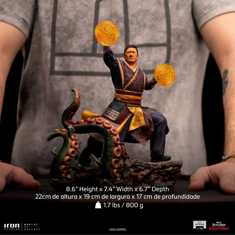 Statuie Doctor Strange in the Multiverse of Madness BDS Art Scale 1/10 Wong 22 cm poza produsului