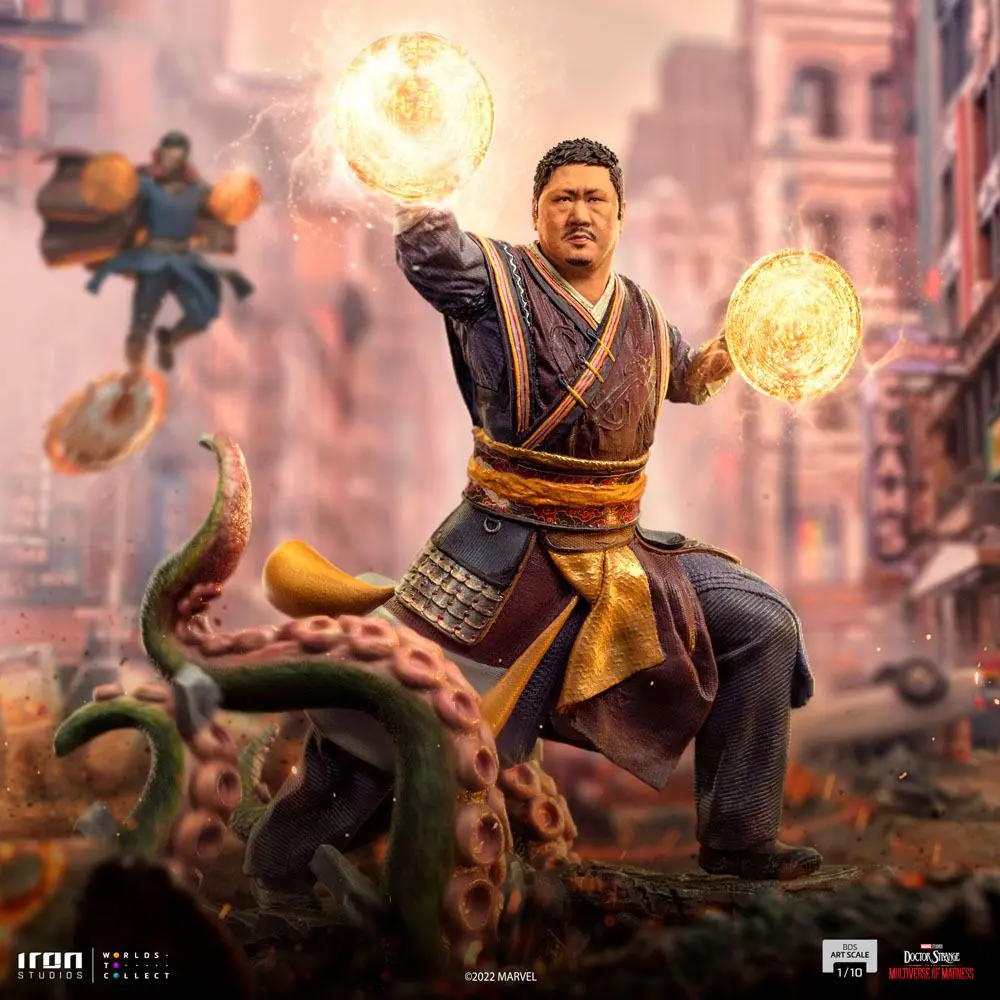 Statuie Doctor Strange in the Multiverse of Madness BDS Art Scale 1/10 Wong 22 cm poza produsului