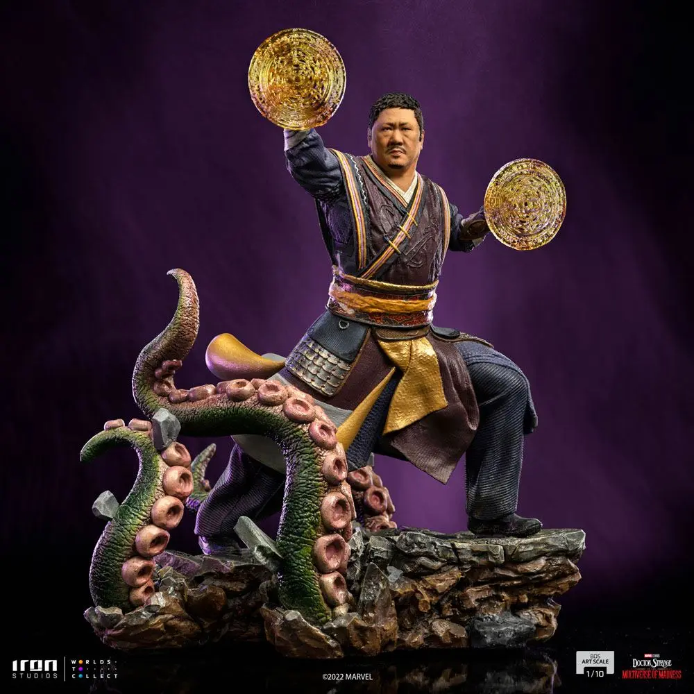 Statuie Doctor Strange in the Multiverse of Madness BDS Art Scale 1/10 Wong 22 cm poza produsului