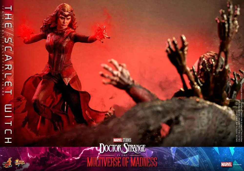 Doctor Strange in the Multiverse of Madness Movie Figurina de acțiune Masterpiece 1/6 The Scarlet Witch 28 cm poza produsului