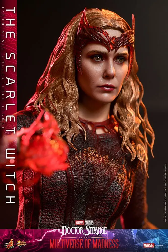 Doctor Strange in the Multiverse of Madness Movie Figurina de acțiune Masterpiece 1/6 The Scarlet Witch 28 cm poza produsului