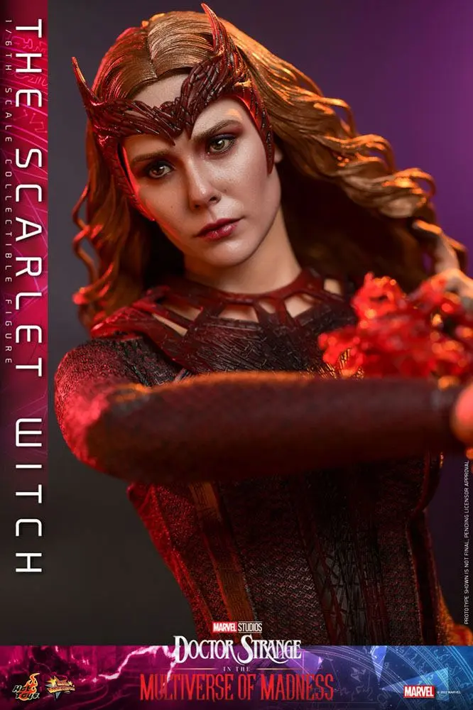 Doctor Strange in the Multiverse of Madness Movie Figurina de acțiune Masterpiece 1/6 The Scarlet Witch 28 cm poza produsului