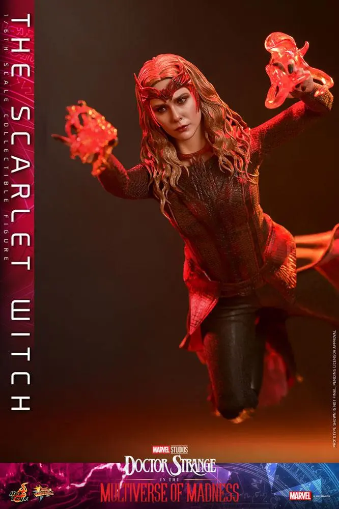 Doctor Strange in the Multiverse of Madness Movie Figurina de acțiune Masterpiece 1/6 The Scarlet Witch 28 cm poza produsului