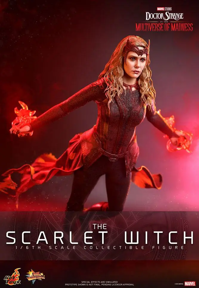 Doctor Strange in the Multiverse of Madness Movie Figurina de acțiune Masterpiece 1/6 The Scarlet Witch 28 cm poza produsului