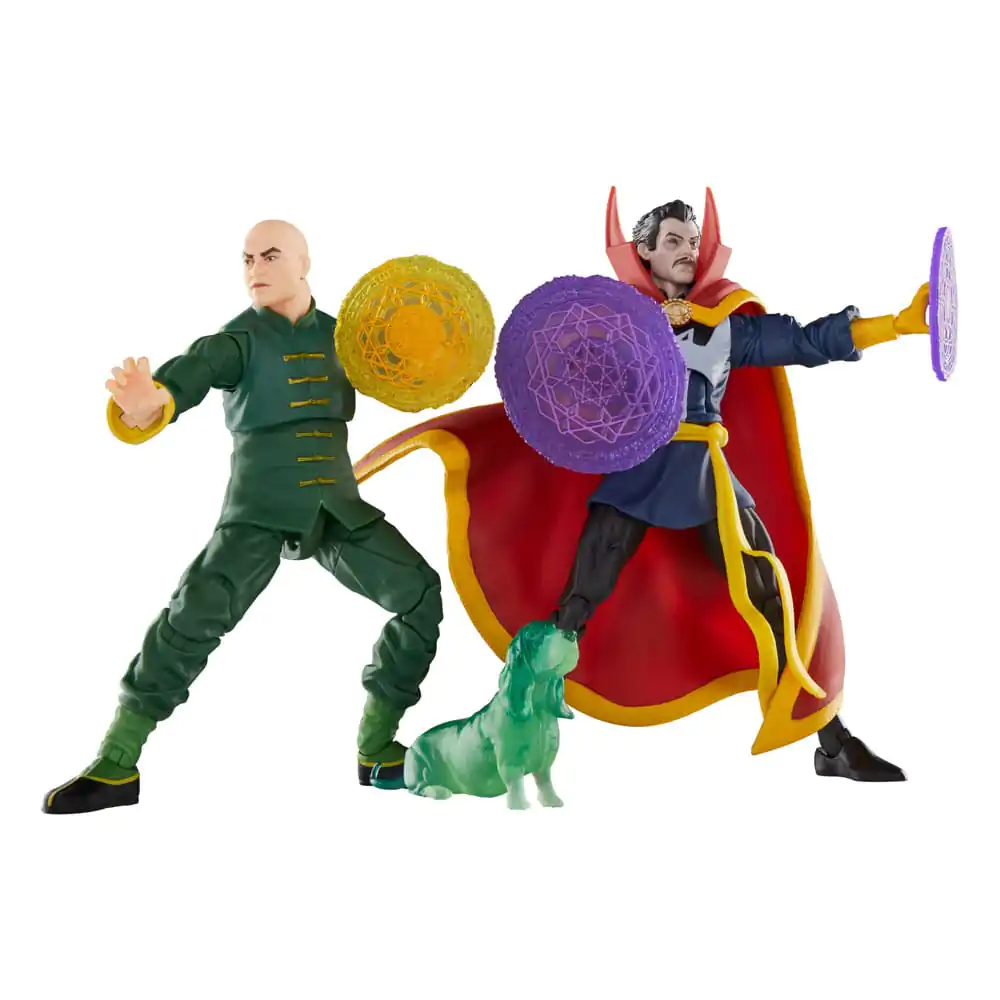 Doctor Strange Marvel Legends Figurina de Actiune Pachet de 3 Doctor Strange, Wong si Bats 15 cm poza produsului
