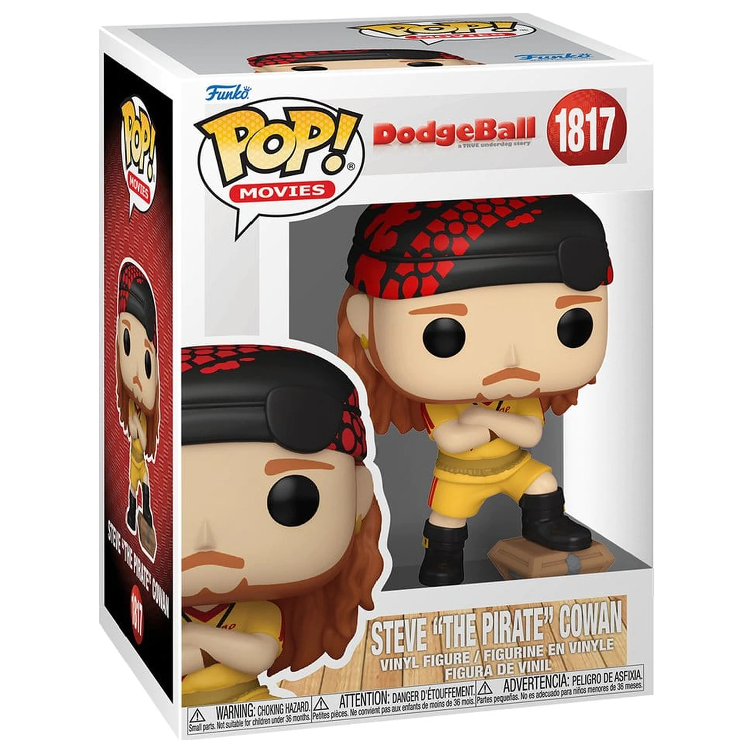 Figurina din vinil Dodgeball Funko POP! Disney Steve 9 cm poza produsului