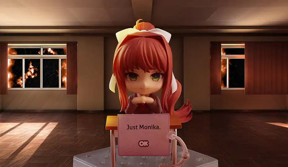 Doki Doki Literature Club! Figurina de actiune Nendoroid Monika (Rerelease) 10 cm poza produsului