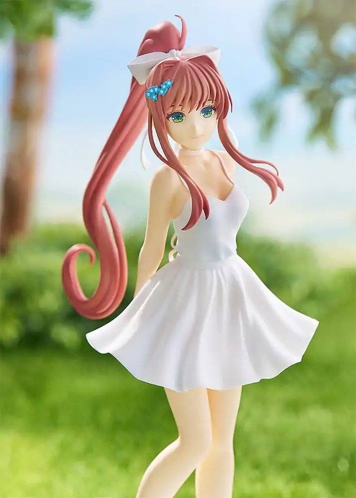 Doki Doki Literature Club! Statuetă PVC Pop Up Parade Monika: White Dress Ver. 18 cm poza produsului