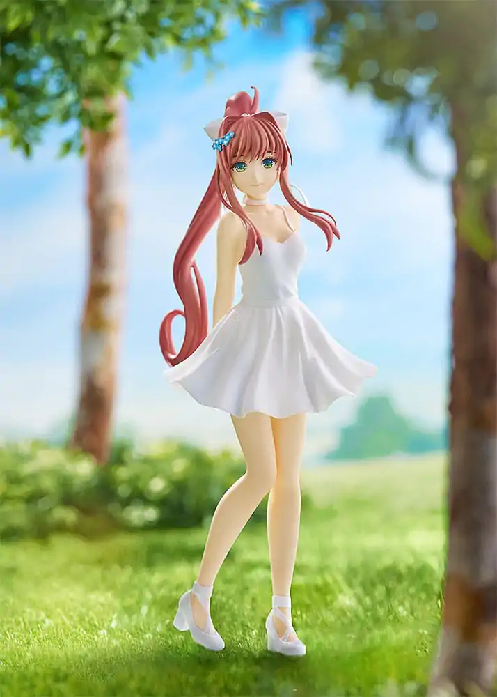 Doki Doki Literature Club! Statuetă PVC Pop Up Parade Monika: White Dress Ver. 18 cm poza produsului