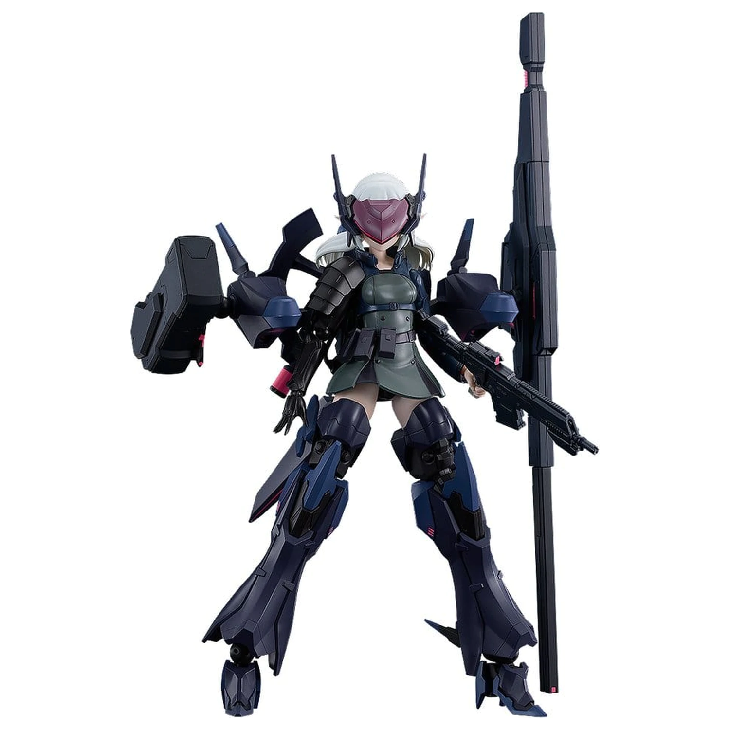 Dolls Nest Plamatea Model Kit de plastic Soldat Armored of Unknown Affiliation 17 cm poza produsului