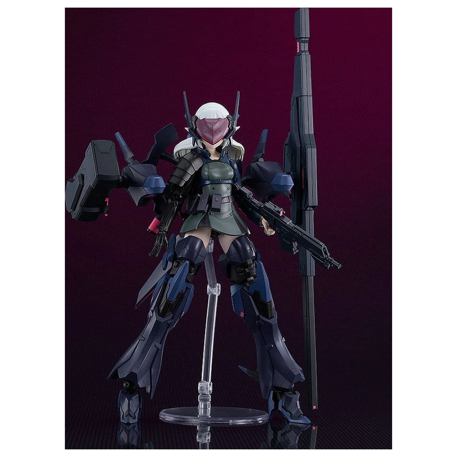 Dolls Nest Plamatea Model Kit de plastic Soldat Armored of Unknown Affiliation 17 cm poza produsului