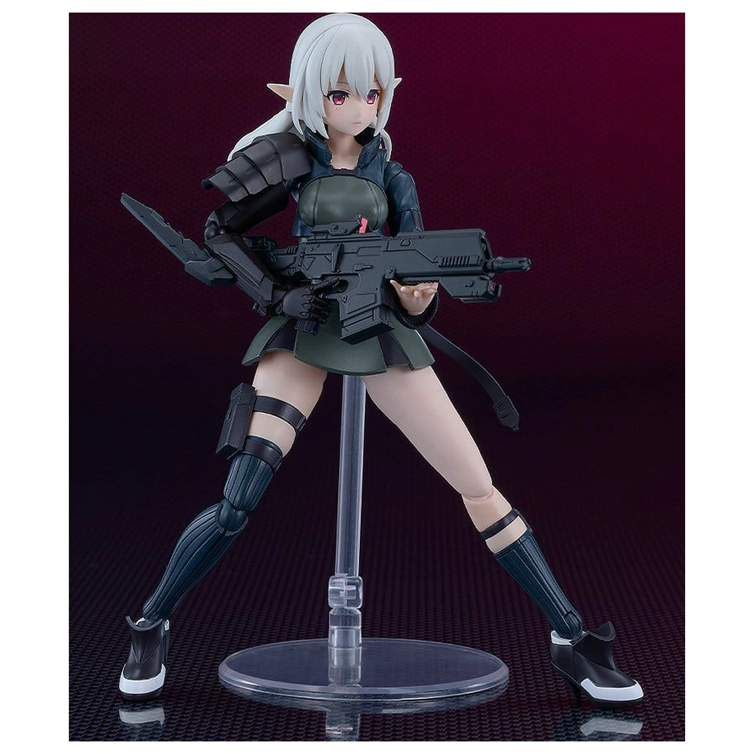Dolls Nest Plamatea Model Kit de plastic Soldat Armored of Unknown Affiliation 17 cm poza produsului