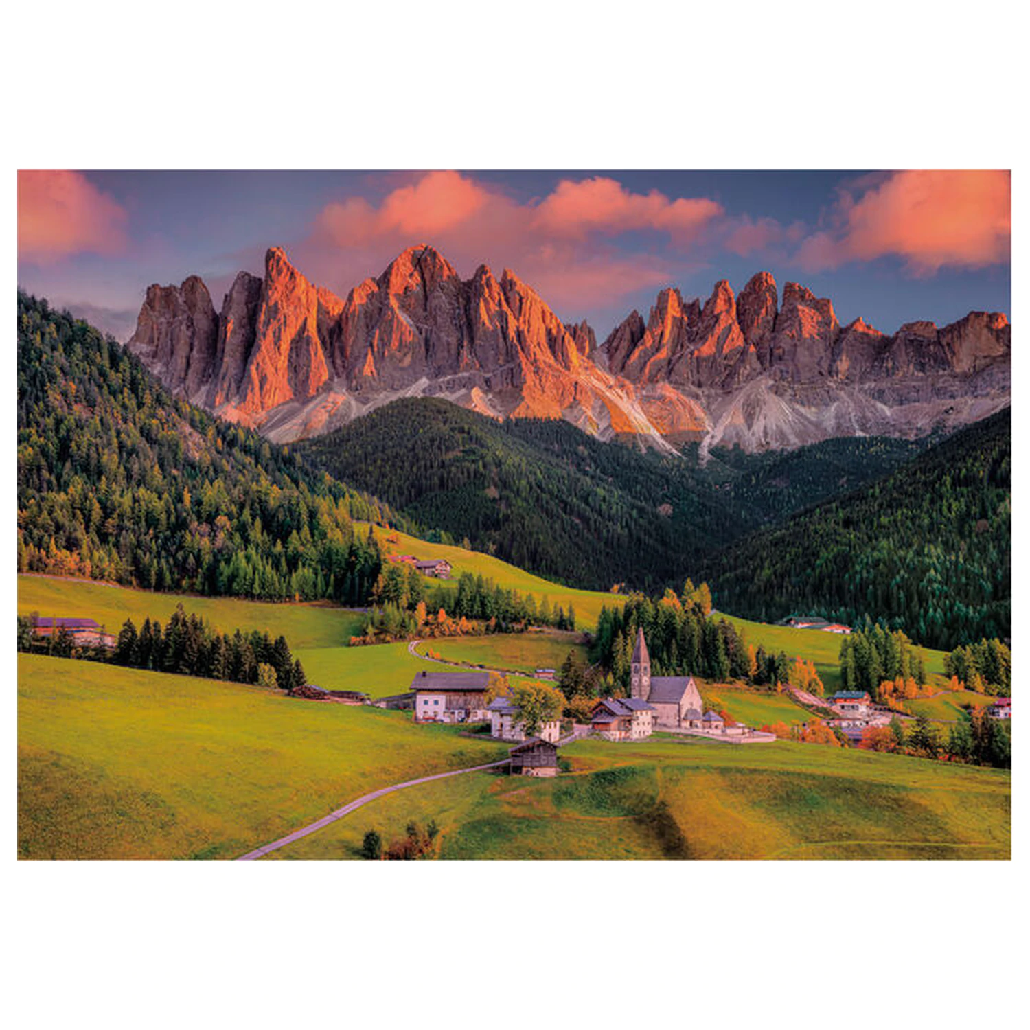 Dolomites puzzle 1000 piese poza produsului
