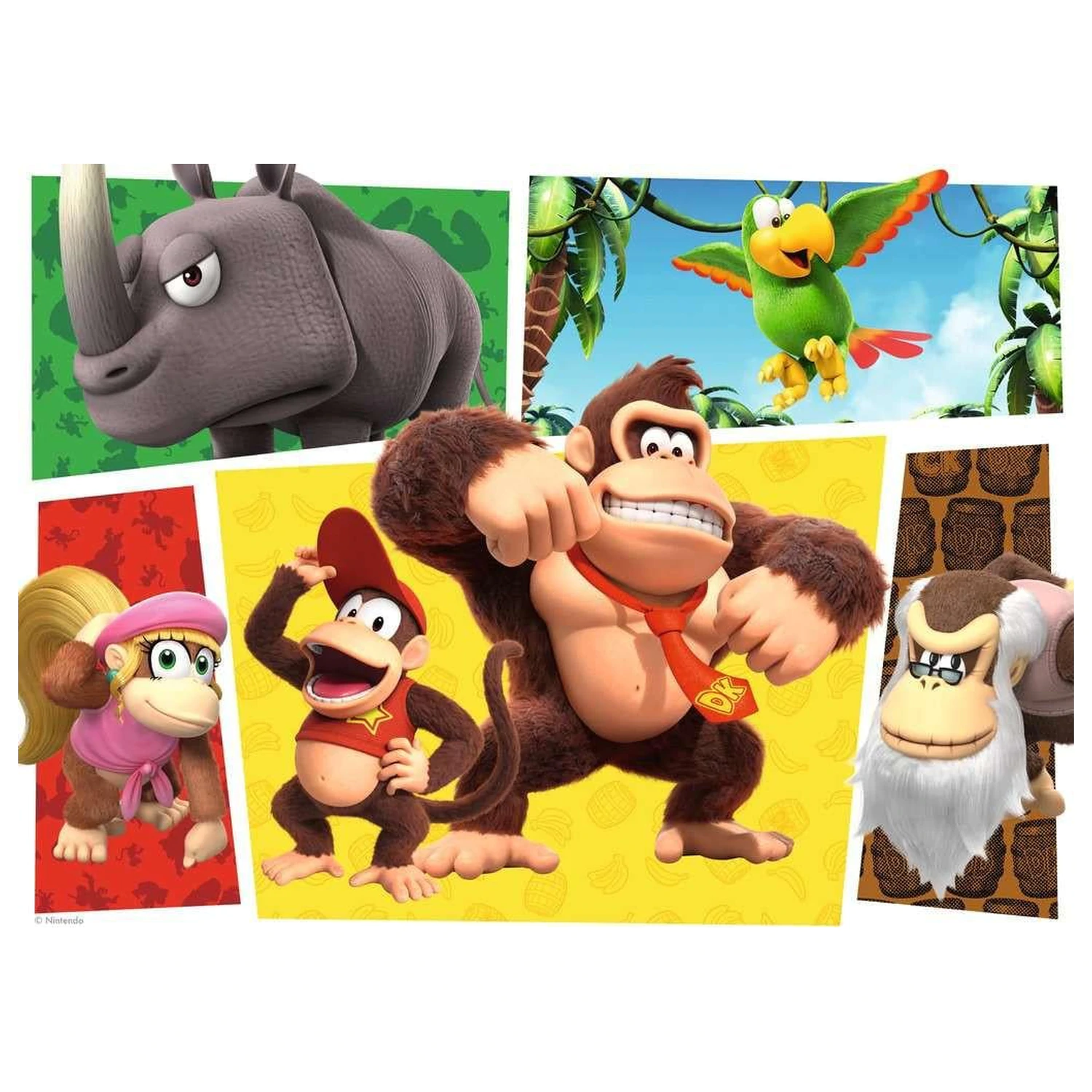 Donkey Kong The Monkeys Are on the Loose! Puzzle 100 piese XXL poza produsului