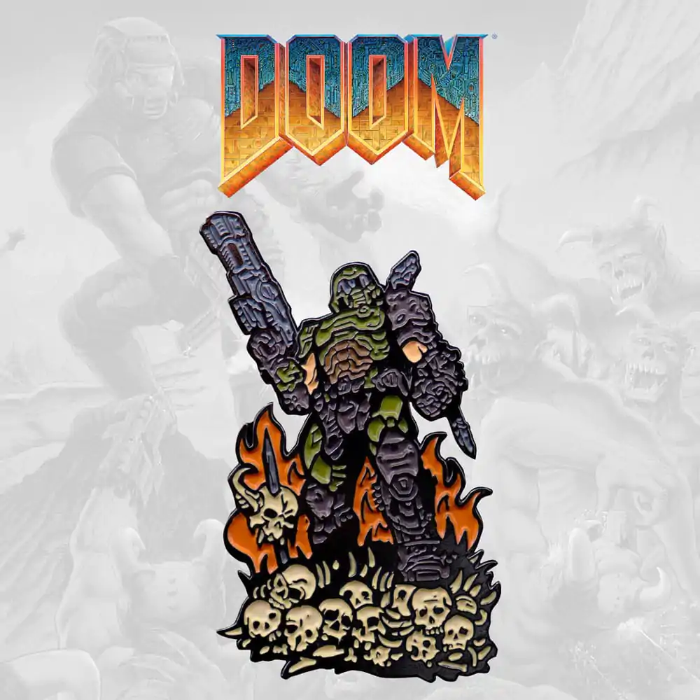 Pin Badge Doom Guy ediție limitată Doom Eternal poza produsului