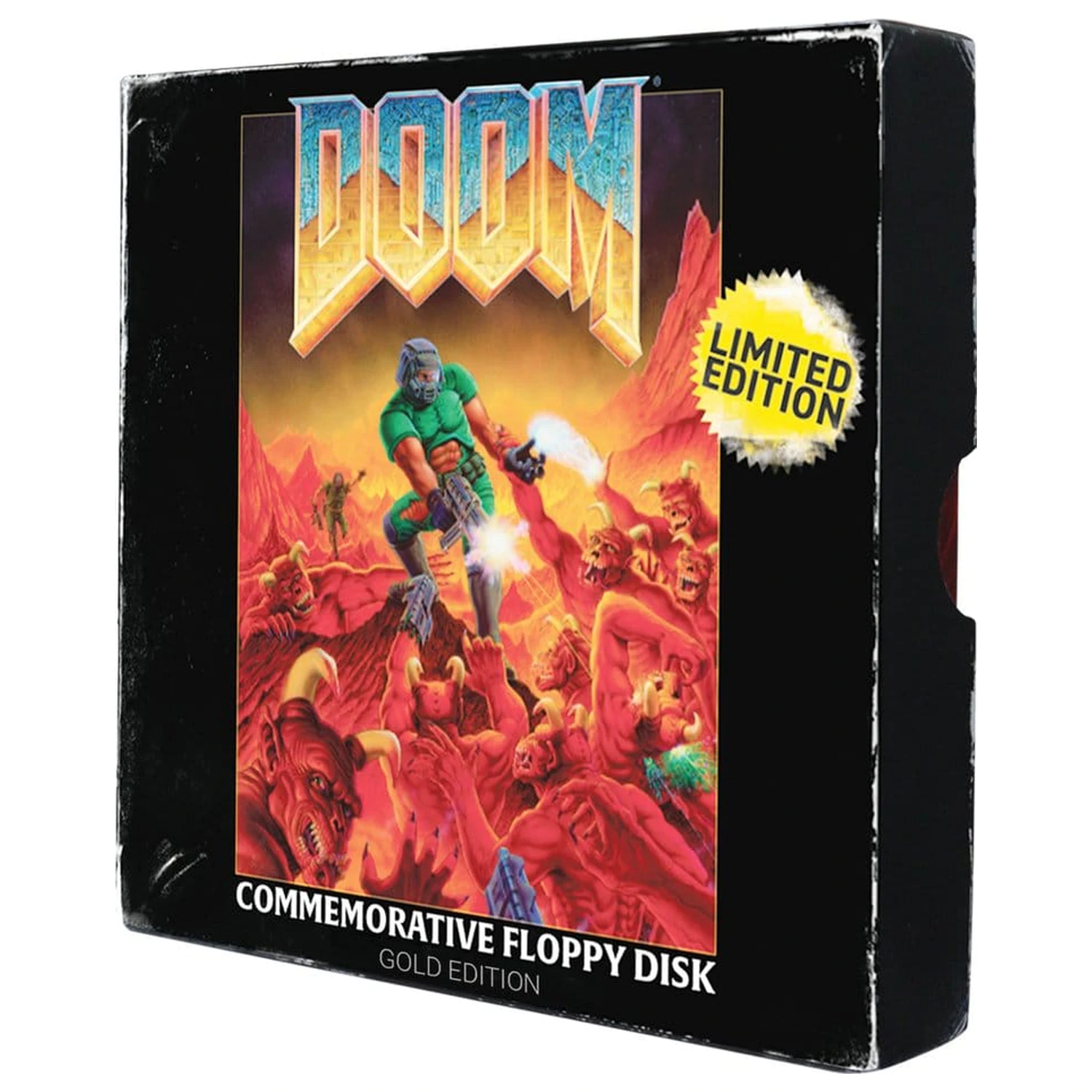 Doom Replik Floppy Disk Gold Plated Ediție Limitată poza produsului